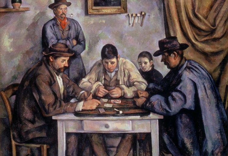 Paul Cezanne The Card Players Les joueurs de cartes china oil painting image